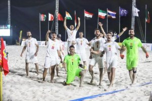 راهیابی تیم ملی ساحلی ایران به فینال و جام جهانی