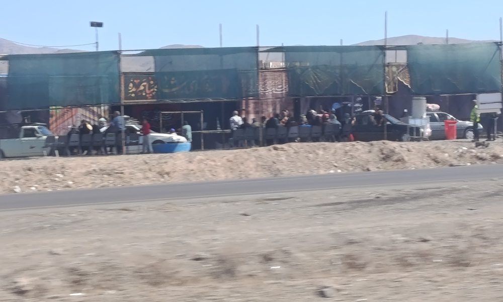 گزارش تصویری پیادهروی زائران از نیشابور تا حرم مطهر رضوی