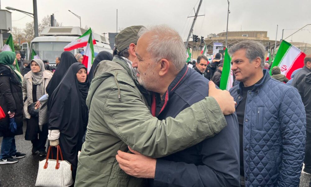 حضور وزیر نیرو در راهپیمایی روز قدس